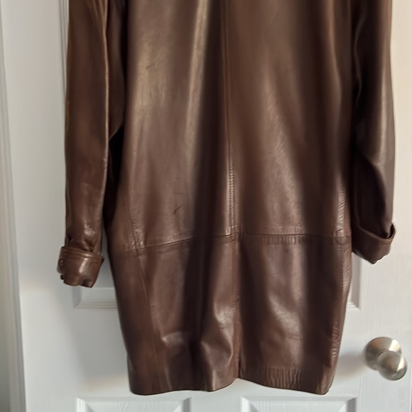 Ann Taylor leather jacket - Picture 6 of 6
